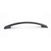 6" (128mm CC spacing) Flat Black cabinet handle  04FB128 