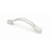 Satin nickel kitchen cabinet handle 57SN76, 3" overall, 76mm CC spacing
